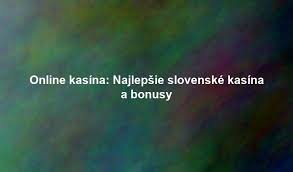 Online Kasína Zahraničia Objavte Svet Hazardu z Pohodlia Domova